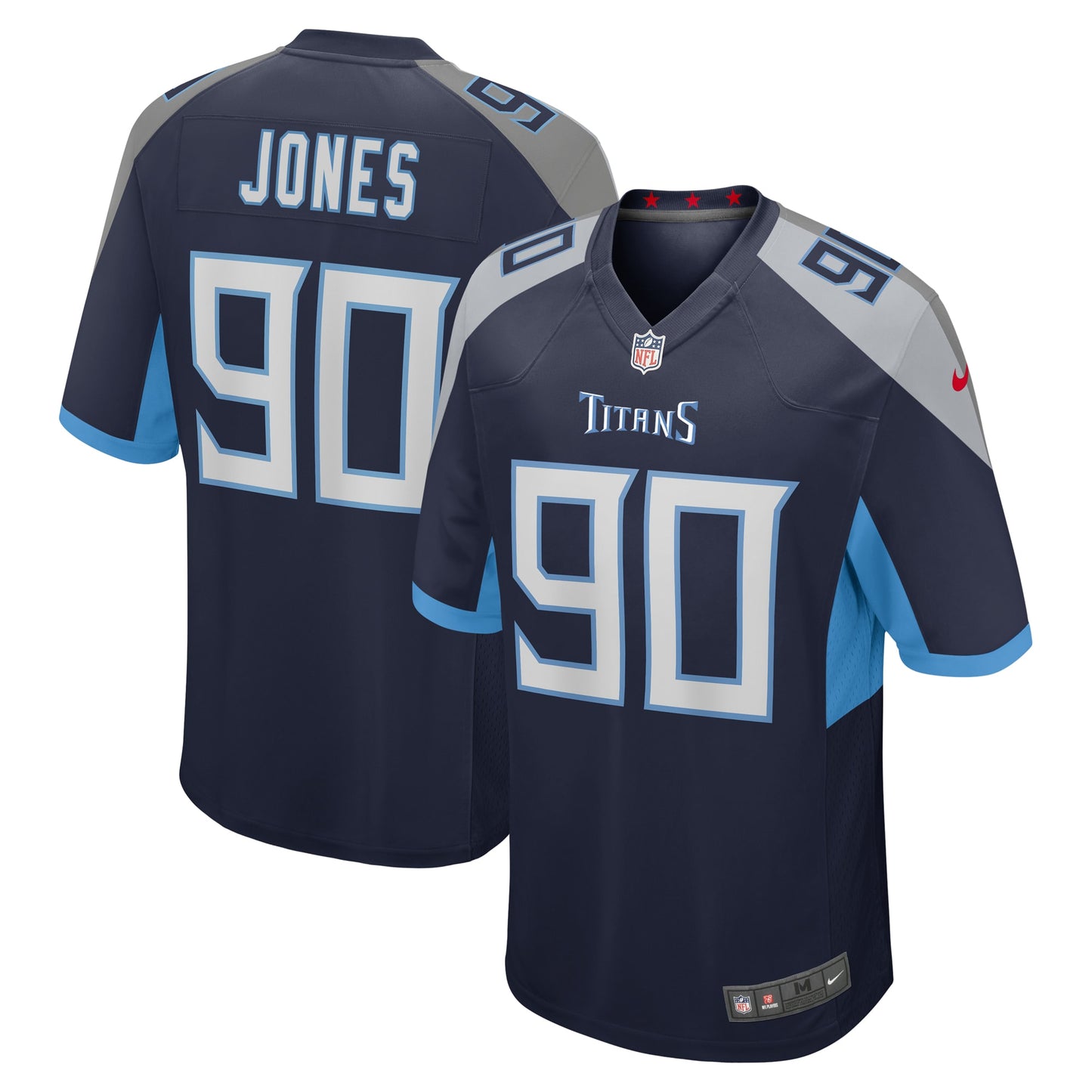 DaQuan Jones Tennessee Titans Nike Game Jersey - Navy