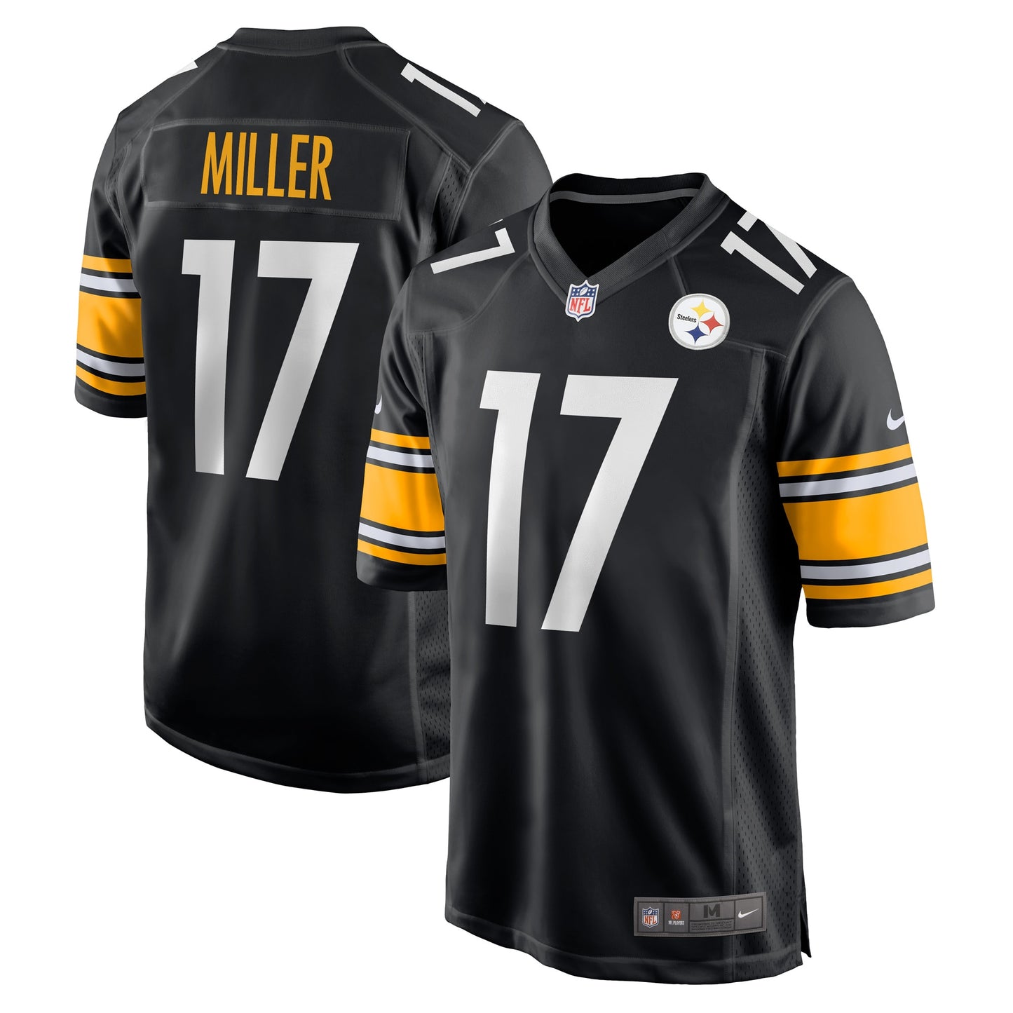 Anthony Miller Pittsburgh Steelers Nike Game Jersey - Black
