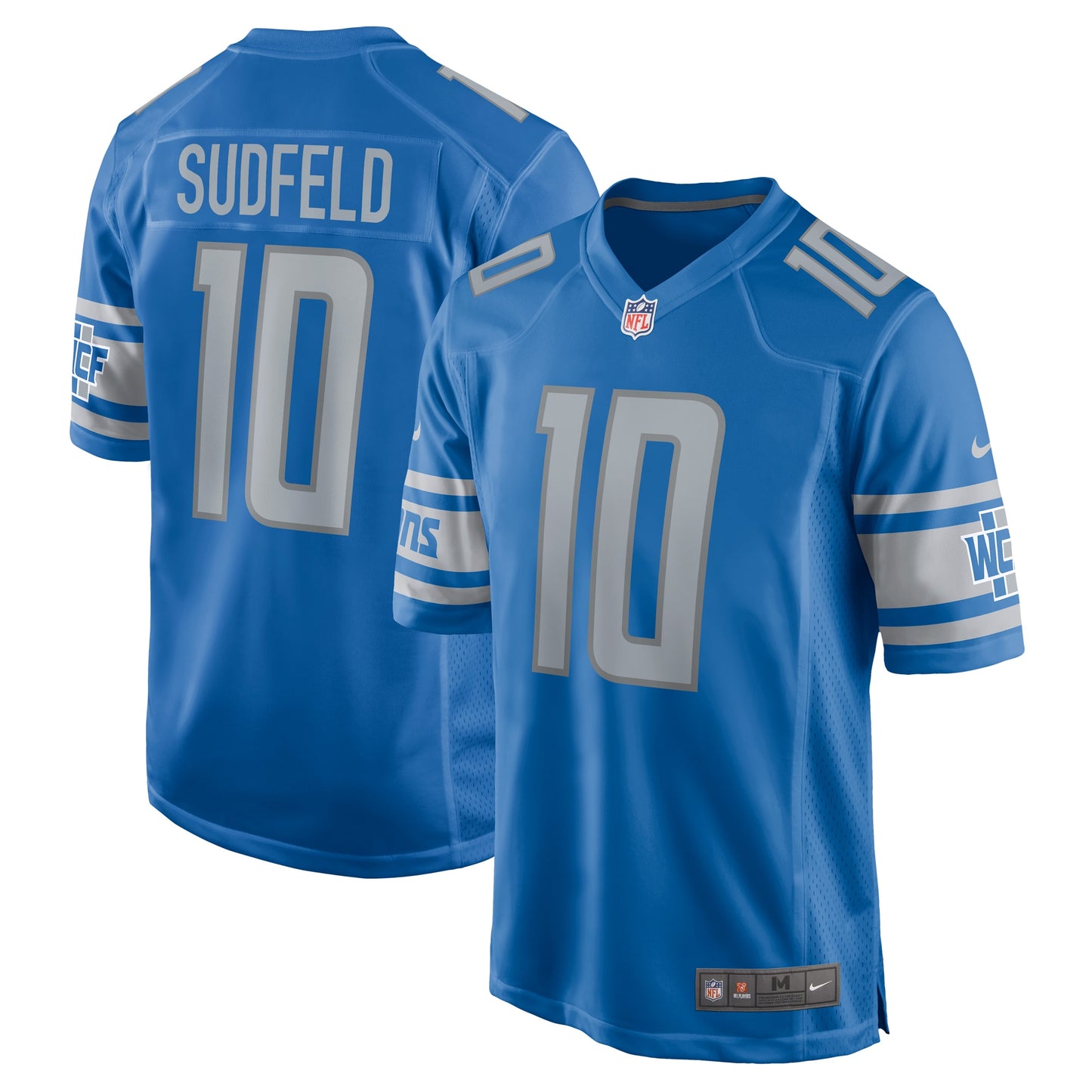 Nate Sudfeld Detroit Lions Nike Home Game Player Jersey - Blue