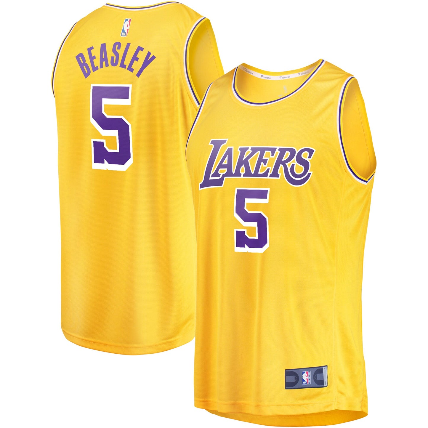 Malik Beasley Los Angeles Lakers Fanatics Branded Youth Fast Break Player Jersey - Icon Edition - Gold
