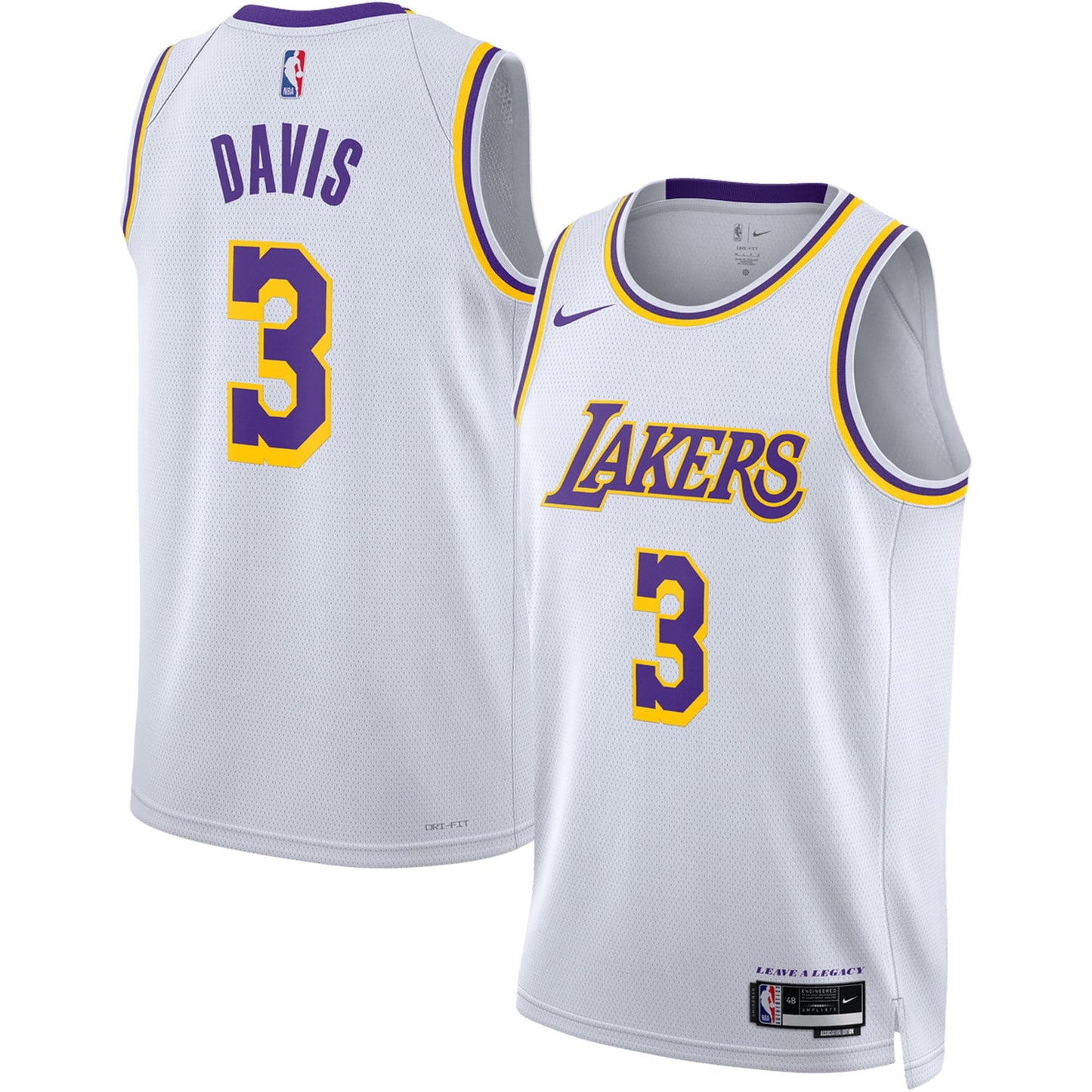 Anthony Davis Los Angeles Lakers Nike Unisex Swingman Jersey - Association Edition - White