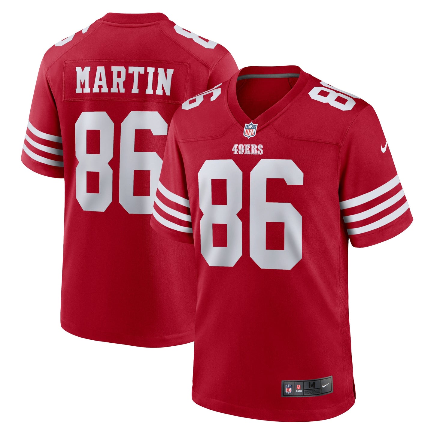 Tay Martin San Francisco 49ers Nike Home Game Player Jersey - Scarlet