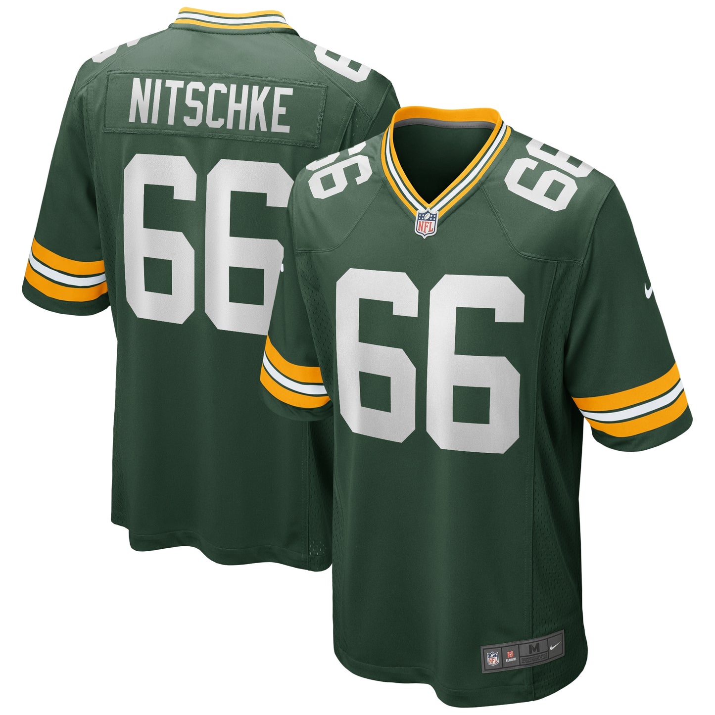 Ray Nitschke Green Bay Packers Nike Game Retired Player Jersey - Green