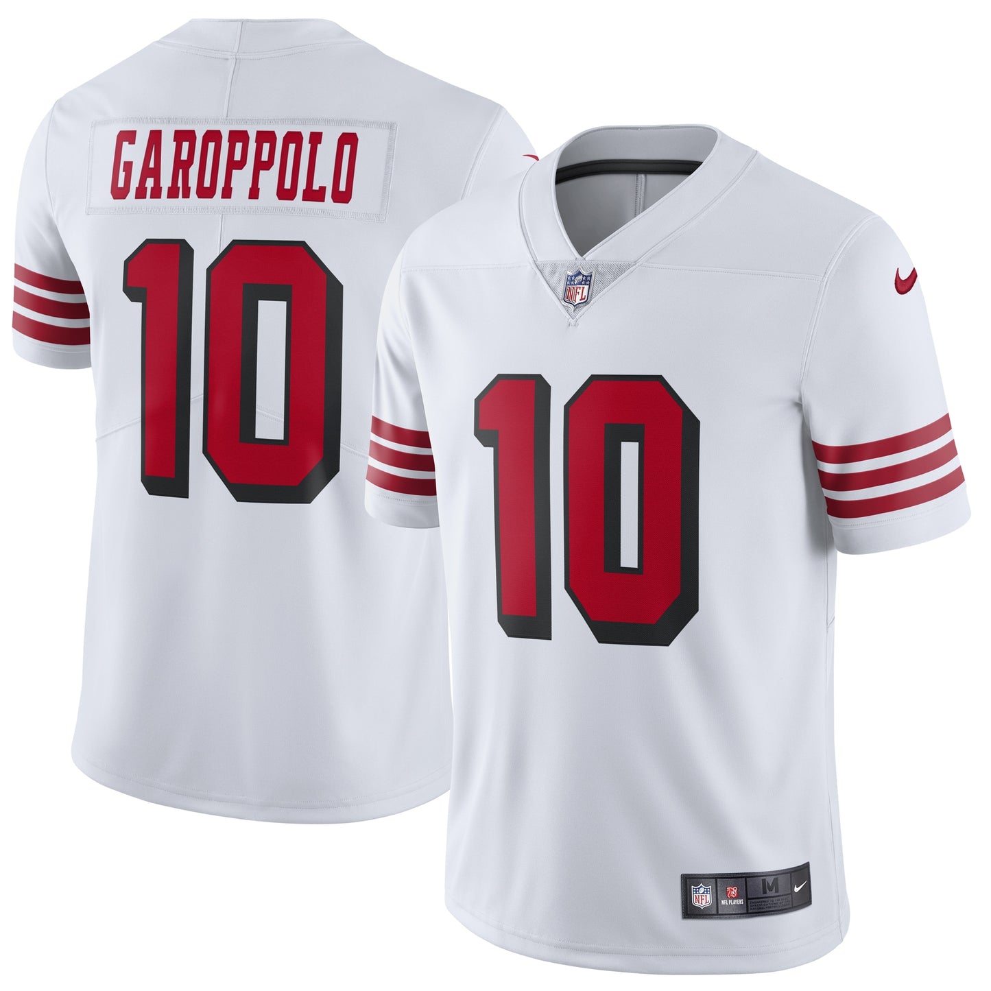 Jimmy Garoppolo San Francisco 49ers Nike Color Rush Vapor Untouchable Limited Player Jersey - White