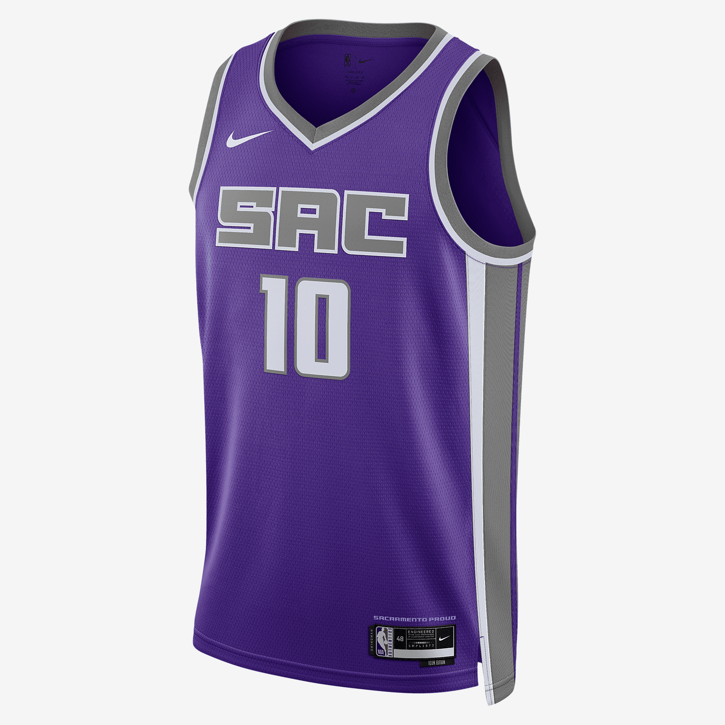 Sacramento Kings Icon Edition 2022/23 Nike Dri-FIT NBA Swingman Jersey - Field Purple