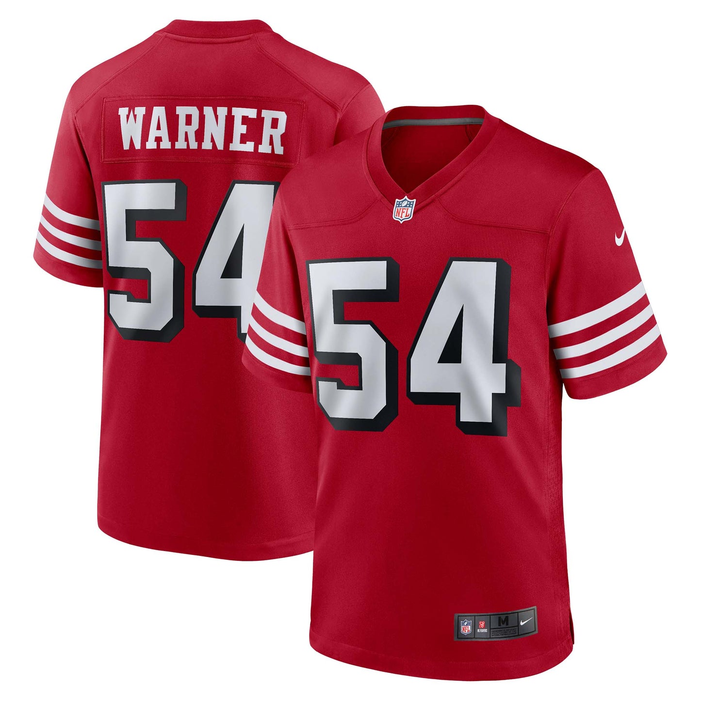 Fred Warner San Francisco 49ers Nike Alternate Game Jersey - Scarlet