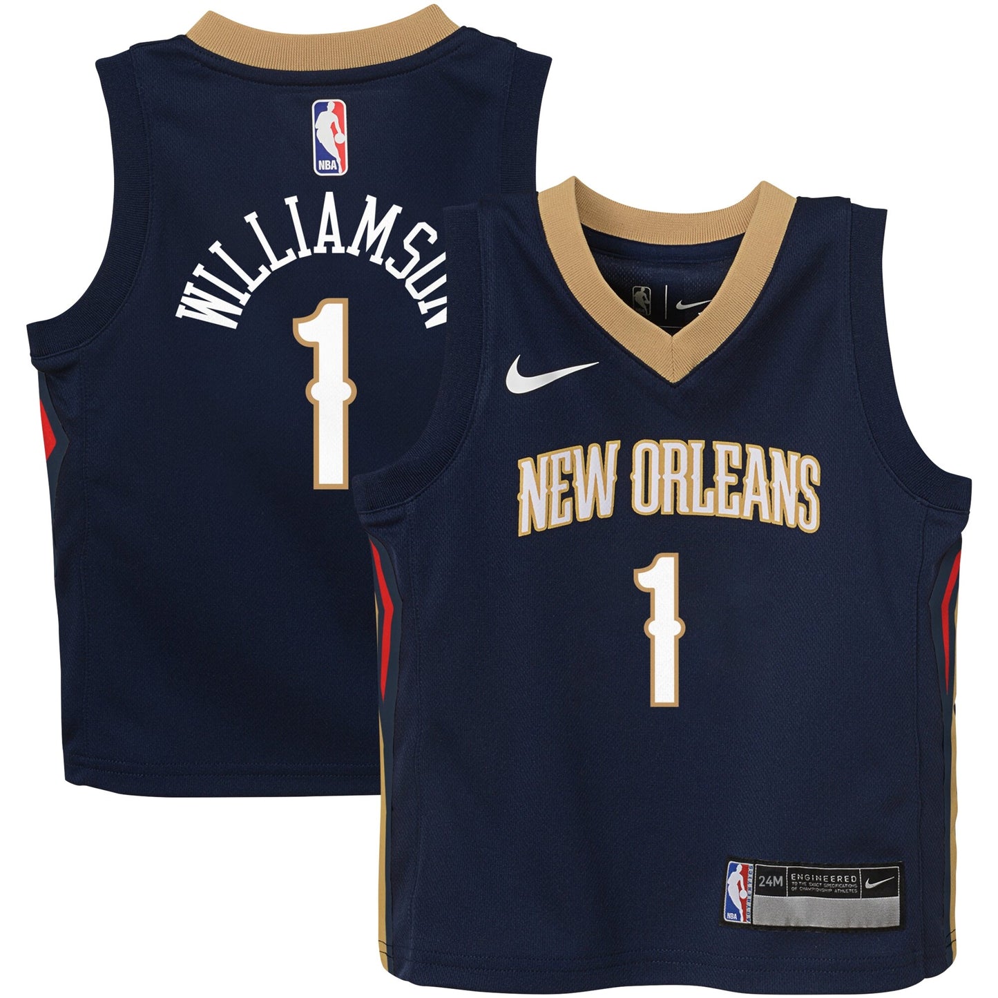 Zion Williamson New Orleans Pelicans Nike Infant Swingman Player Jersey - Icon Edition - Navy