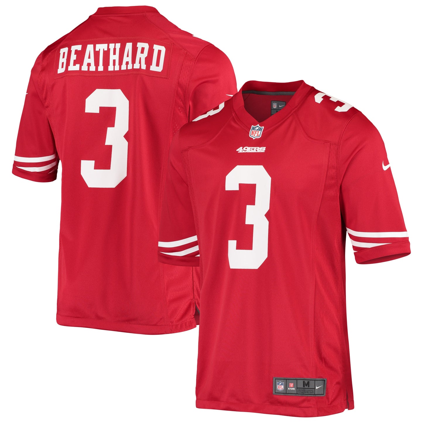 C.J. Beathard San Francisco 49ers Nike Game Player Jersey - Scarlet