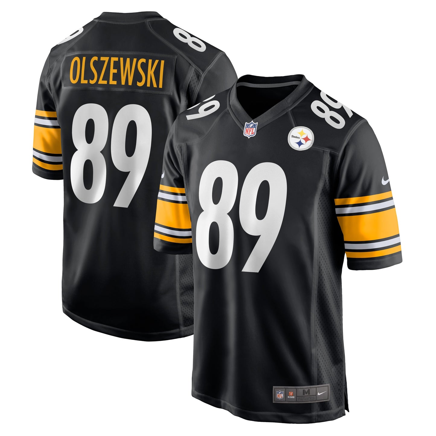 Gunner Olszewski Pittsburgh Steelers Nike Game Player Jersey - Black