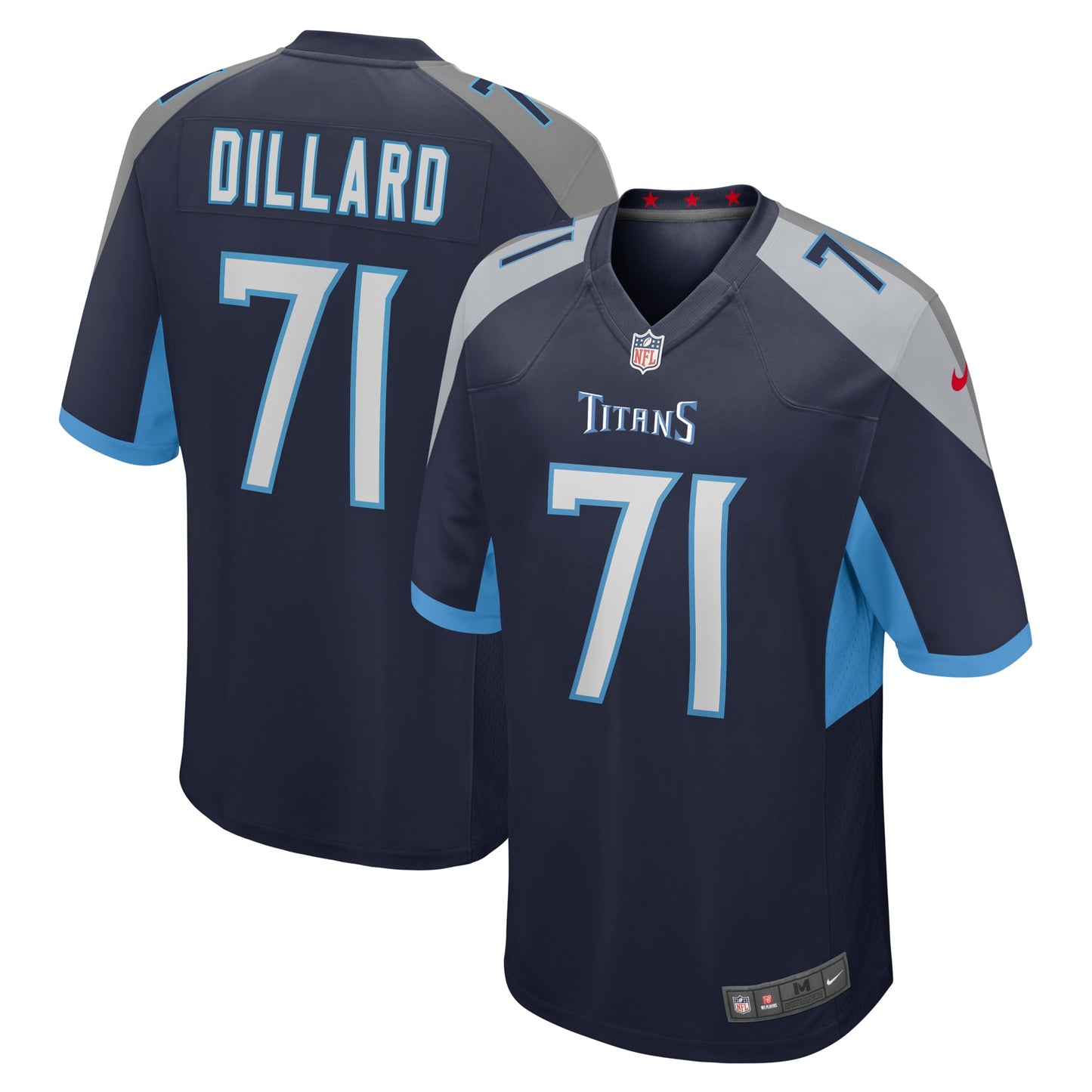 Andre Dillard Tennessee Titans Nike Game Player Jersey - Navy