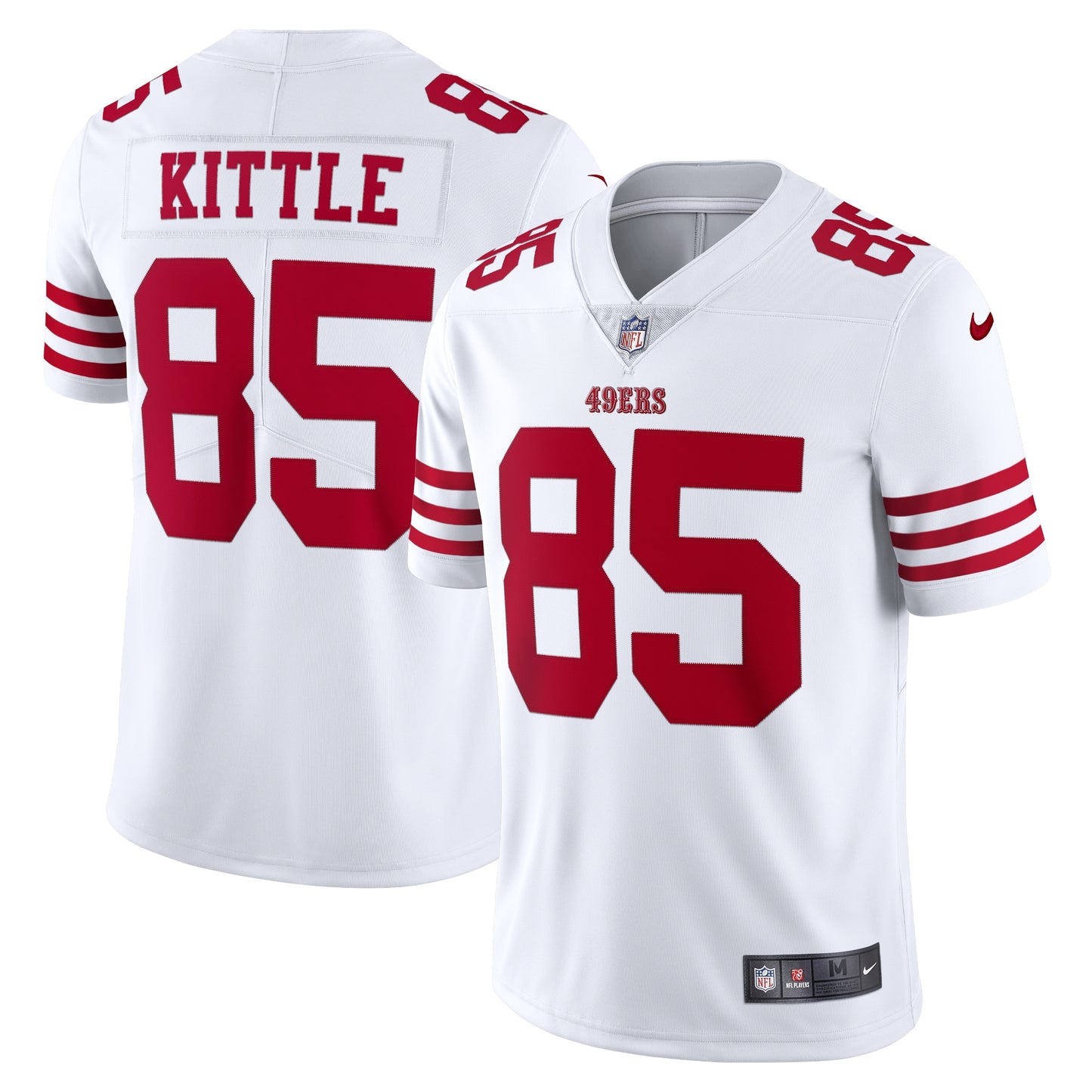 George Kittle San Francisco 49ers Nike Vapor Limited Jersey - White