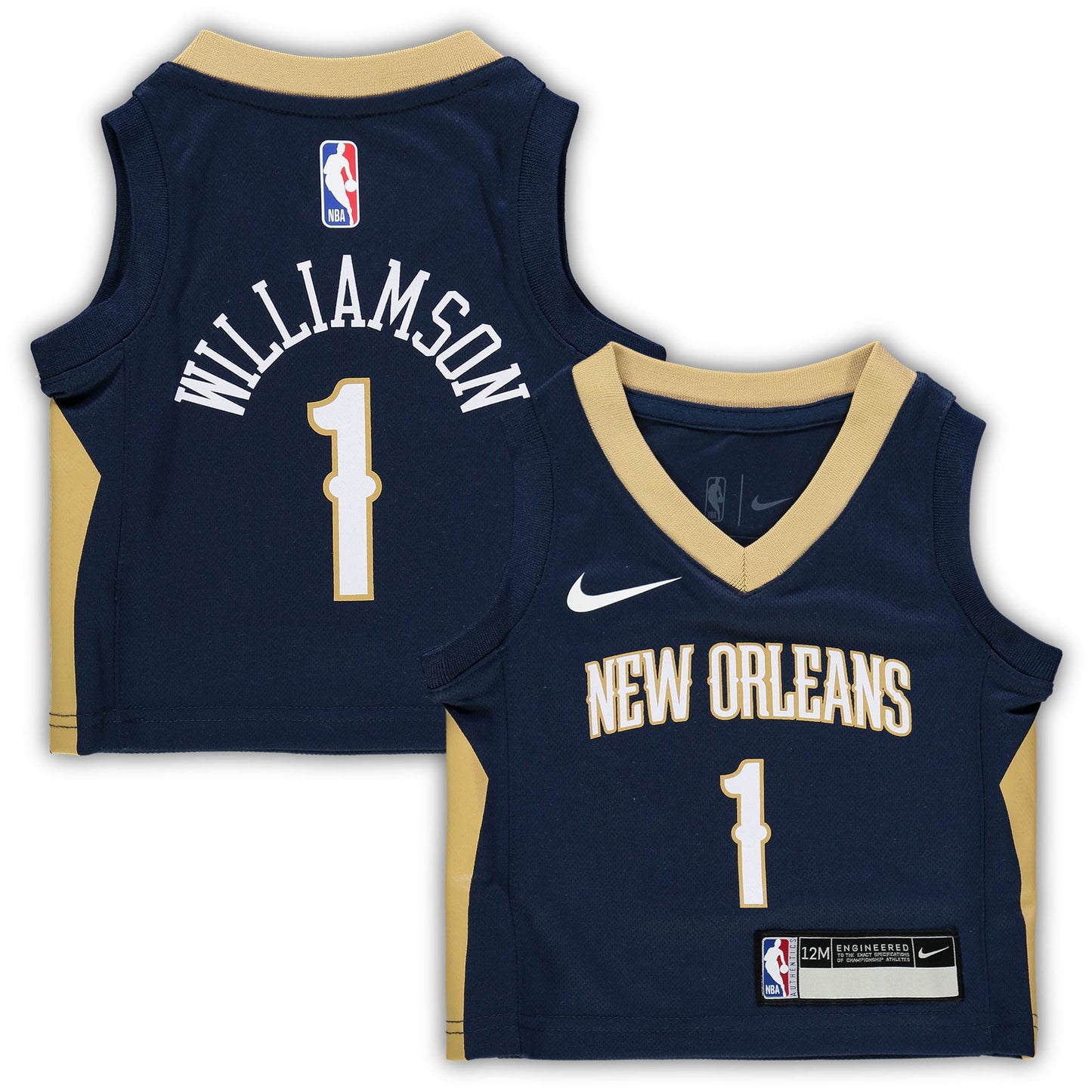 Zion Williamson New Orleans Pelicans Nike Infant Replica Jersey - Icon Edition - Navy