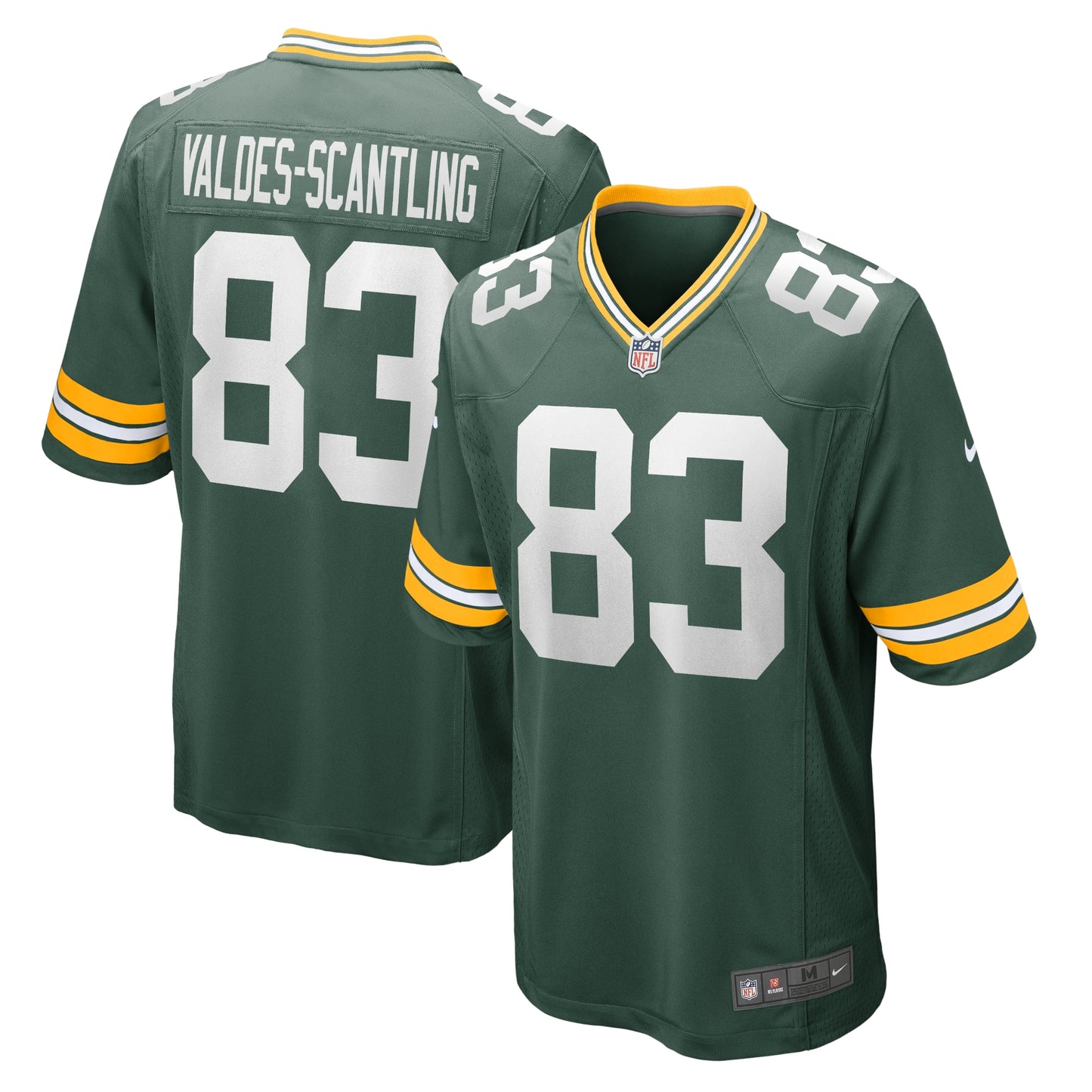 Marquez Valdes-Scantling Green Bay Packers Nike Game Team Jersey - Green