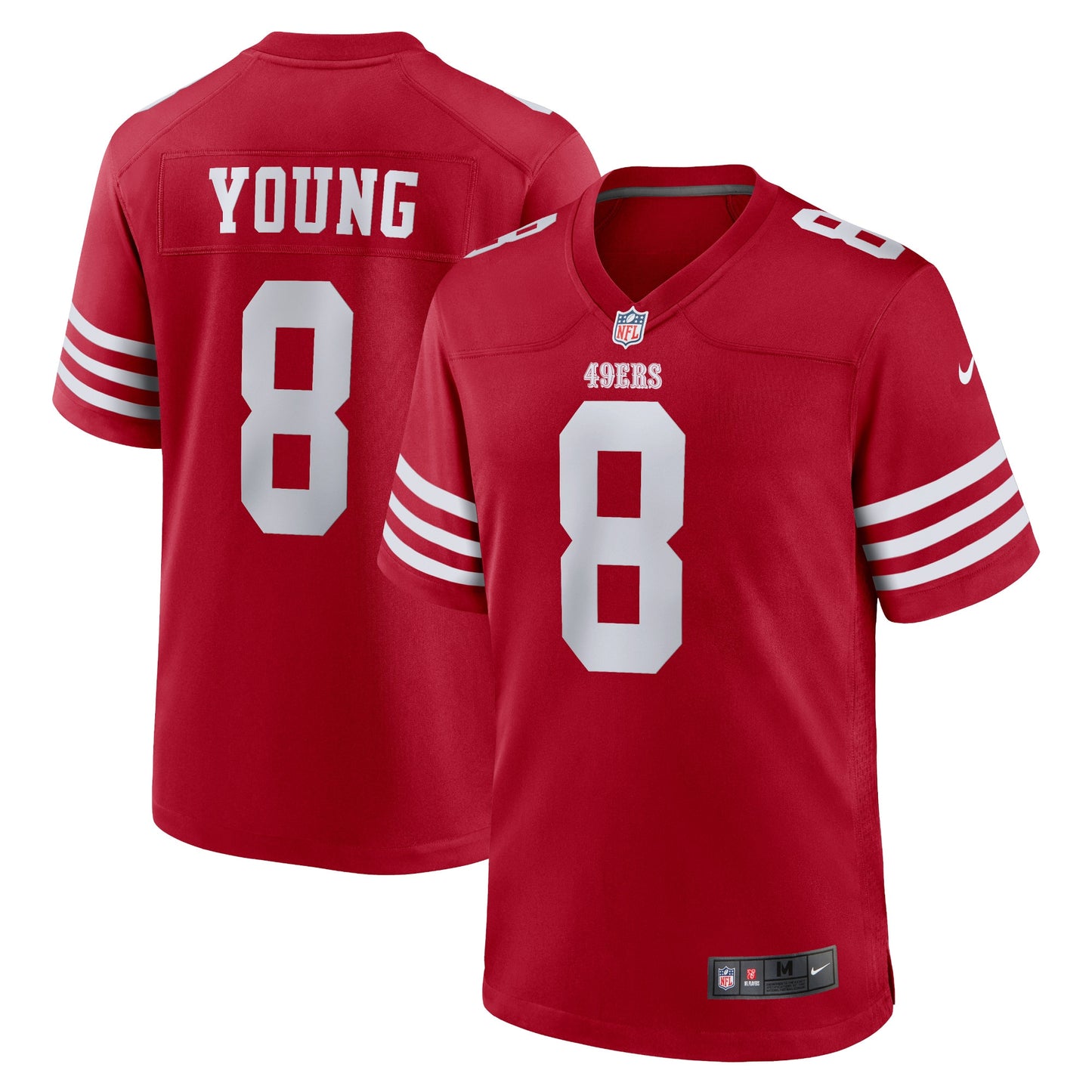 Steve Young San Francisco 49ers Nike Retired Player Game Jersey - Scarlet