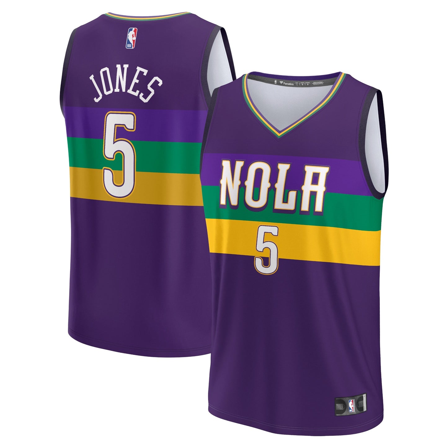 Herbert Jones New Orleans Pelicans Fanatics Branded 2022/23 Fastbreak Jersey - City Edition - Purple